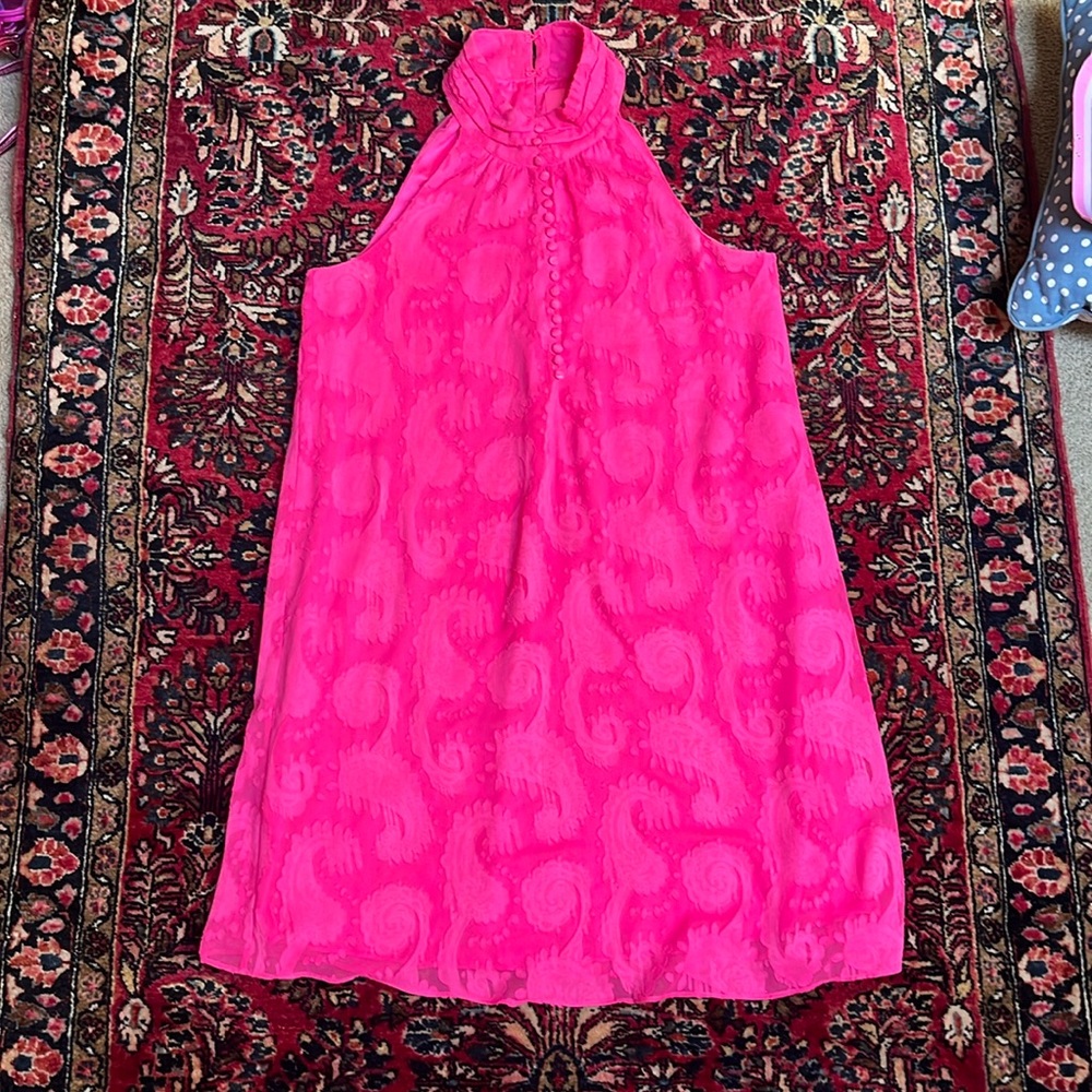 Pink Lilly Pulitzer shift dress EUC Size M